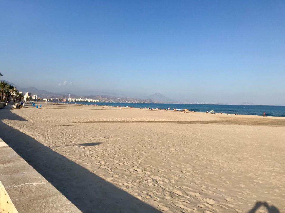 Beach Front Ground Floor Flat Playa San Juan El Campello Exterior photo